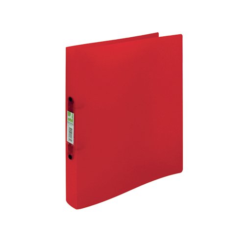 Q-Connect 2 Ring Binder Frosted A4 Assorted (Pack of 12) KF02488