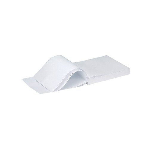 Q-Connect Listing Paper 11 inches x241mm 2-Part NCR Plain Pack of 1000 KF02708