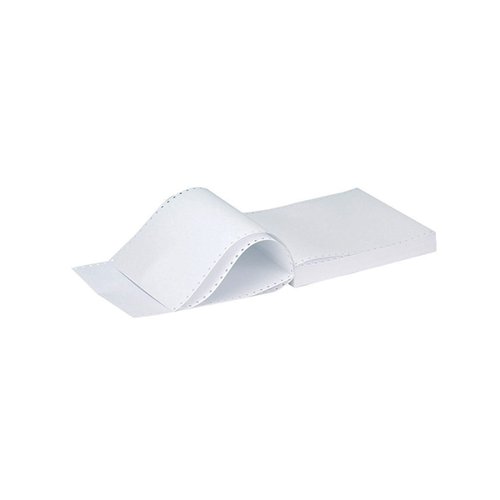 Q-Connect Listing Paper 11 inches x241mm 3-Part NCR Perforated Plain Pack of 700