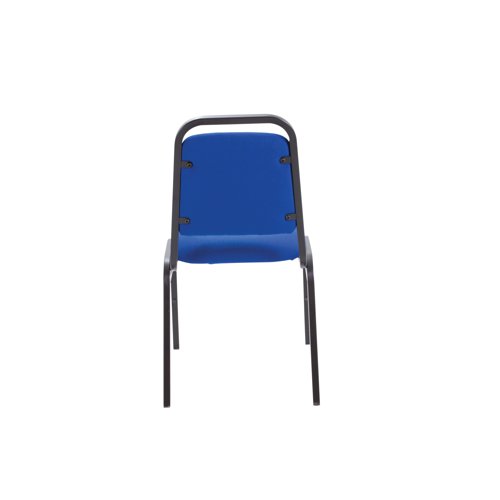 KF03337 | Providing enough seating at conferences, banqueting halls and other hospitality events has never been easier with these Arista Banqueting Chairs. They feature a black frame and comfortable blue upholstery. The minimal design and streamlined shape of these chairs makes them easy to stack up to 4 high when not in use, allowing you to store a high volume of seating without taking up floor space.