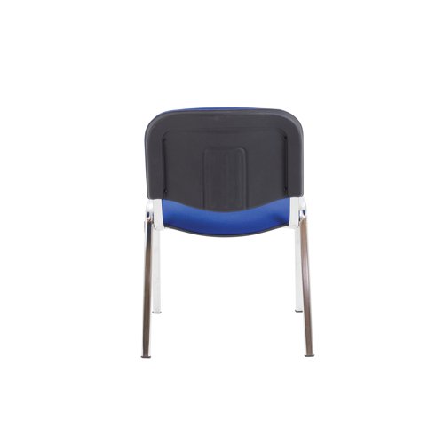 Jemini Ultra Multipurpose Stacking Chair 532x585x805mm Chrome/Blue KF03349 - KF03349