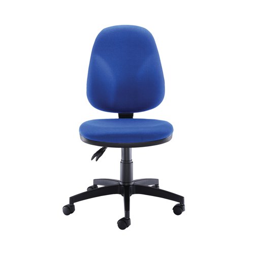 Arista Aire High Back Operator Chair 700x700x970-1100mm Blue KF03456 - VOW - KF03456 - McArdle Computer and Office Supplies