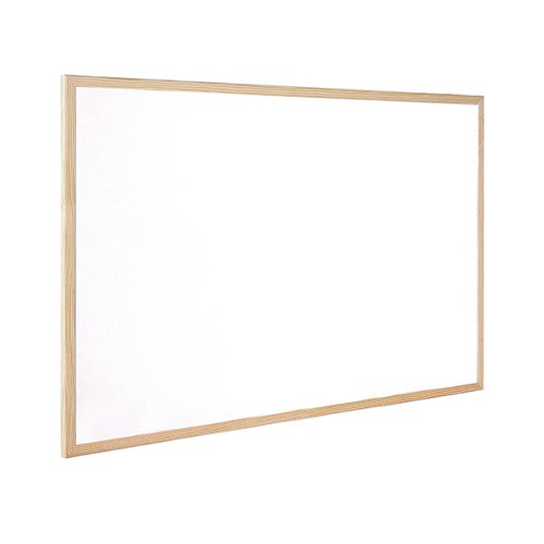 Q-Connect Whiteboard Wooden Frame 600x400mm KF03570