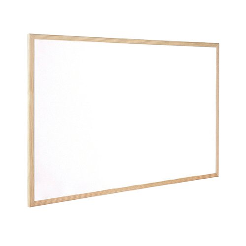 Q-Connect Whiteboard Wooden Frame 1200x900mm KF03572