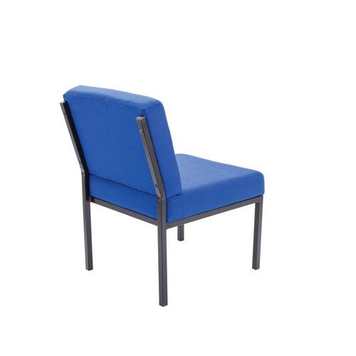 Jemini Reception Chair 520x670x800mm Blue KF04011 VOW