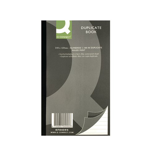 Pack of 6 Silvine Duplicate Invoice Book 210x127mm 611
