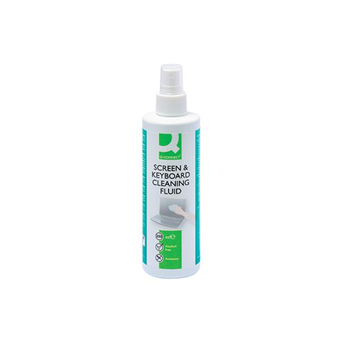 Q-Connect Screen and Keyboard Cleaning Fluid 250ml KF04502 VOW