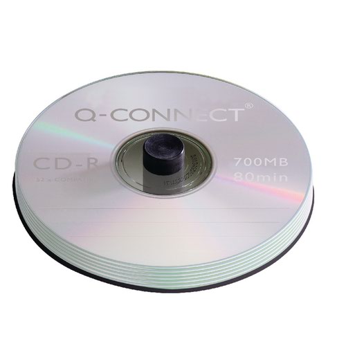 Q-Connect CD-R Spindle 80min 52x 700MB (Pack of 100) KF07935