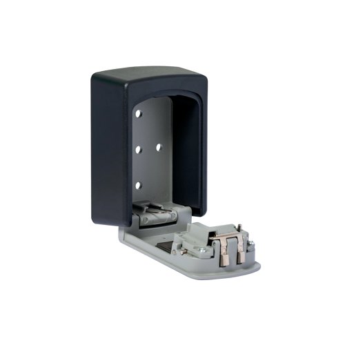 Q-Connect 4-Digit Combination Lock Key Box Stainless Steel/Aluminium Grey KF11403 | KF11403 | VOW