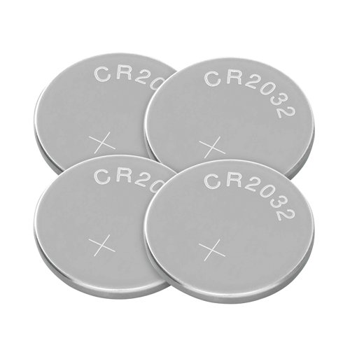 Q-Connect CR2032 Lithium Coin Cell Batteries Blister Card (Pack of 4) KF15036 | KF15036 | VOW