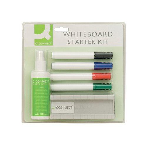 Q-Connect Whiteboard Starter Kit Blister Pack