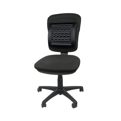 Q-Connect Memory Foam Back Support Black KF15412 - VOW - KF15412 - McArdle Computer and Office Supplies
