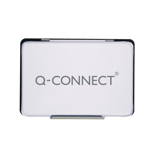 Q-Connect Large Stamp Pad Black KF15440 - VOW - KF15440 - McArdle Computer and Office Supplies