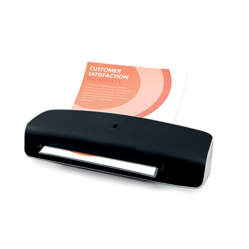 This Q-Connect laminator will coat anything from business cards up to A4 documents and posters in 2x125 microns of plastic. This is useful for protecting your important documents against dirt and water damage, and gives them a professional finish, making it perfect for business use. With a warm-up time of 1.5 - 2 minutes, and a laminating speed of 400mm per minute, this laminator provides an efficient cost effective solution for your laminating tasks. It also features LED indicators to let you know when it is on and ready.