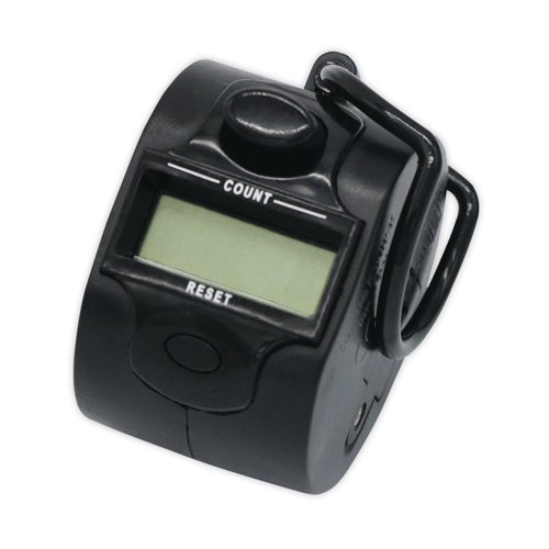 Designed to fit snugly in the hand for comfortable operation, this Q-Connect Tally Counter has a four-digit display that counts from 0000 up to 9999 at the press of a button. The counter features a reset button on the front, simply twist it to reset to zero.