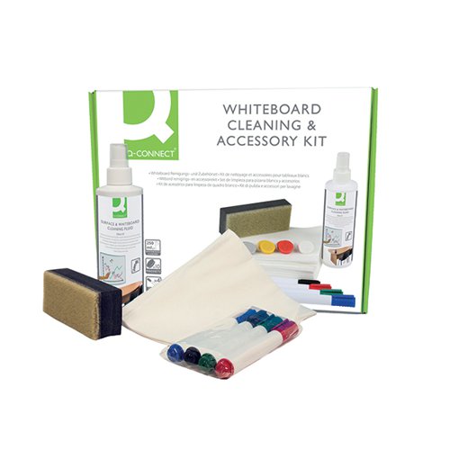Q-Connect Whiteboard Cleaning and Accessory Kit AWAK000QCA