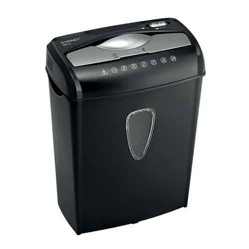 Q-Connect Q8CC2 Cross Cut Paper Shredder (Shreds up to 8 sheets of 75gsm paper) KF17973