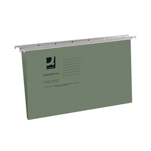 Q-Connect Foolscap Tabbed Suspension Files (Pack of 50) KF21001 - KF21001