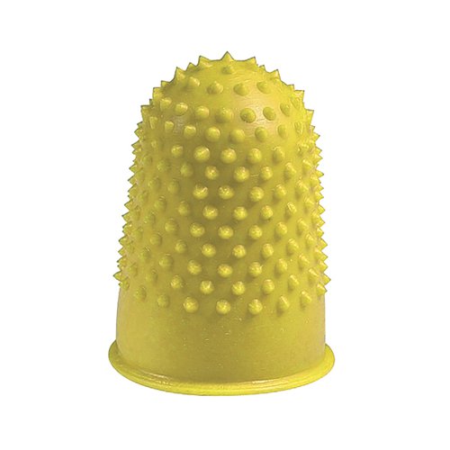 Q-Connect Thimblettes Size 2 Yellow Pack 12 KF21510