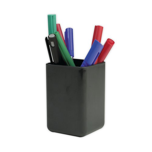 Q-Connect Executive Pen Pot Black KF21696 - VOW - KF21696 - McArdle Computer and Office Supplies