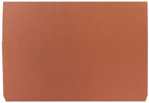 KF23014 Q-Connect Document Wallet Foolscap Orange (Pack of 50) KF23014