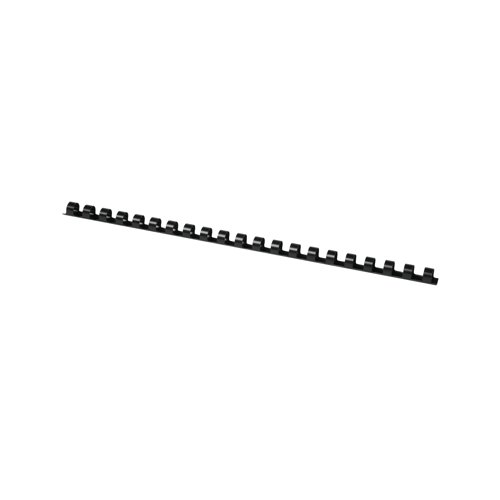 Q-Connect Black Binding Combs 10mm (Pack of 100) KF24020 Binding Machine Supplies KF24020
