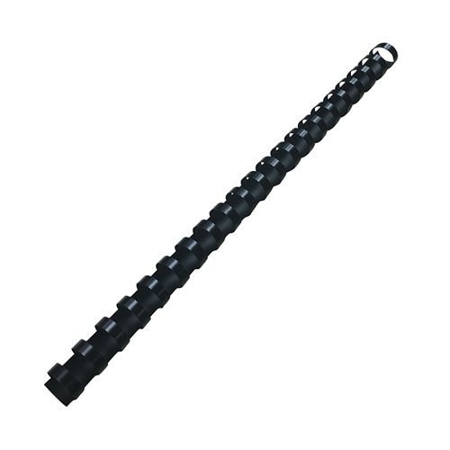 Q-Connect Binding Comb 16mm Black Pack of 50 KF24024