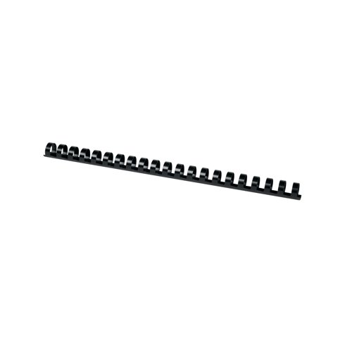 Q-Connect Black 16mm Binding Combs (Pack of 50) KF24024 Binding Machine Supplies KF24024
