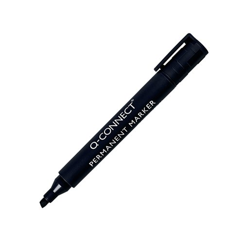 Black Single or Pack Permanent Marker Pens Bullet or Chisel Tip Waterproof Ink 