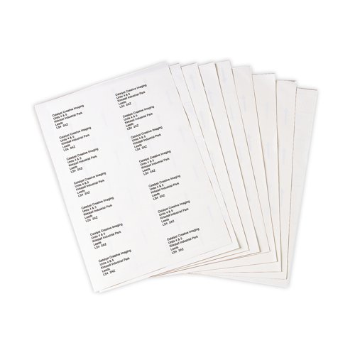 Q-Connect Multipurpose Labels 99.1x38.1mm 14 Per Sheet White (Pack of 1400) KF26054