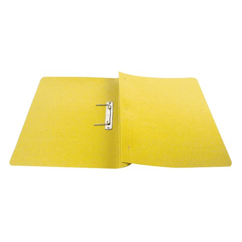 Q-Connect Transfer File 35mm Capacity Foolscap Yellow Pack 25 KF26057