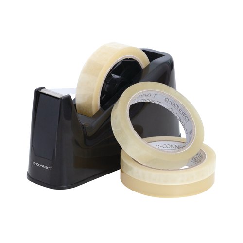 This strong polypropylene adhesive tape seals fast and holds tight, ideal for packing, wrapping and sealing. Suitable for home and office use, each roll of tape measures 19mm x 66m. This pack contains 8 clear rolls.