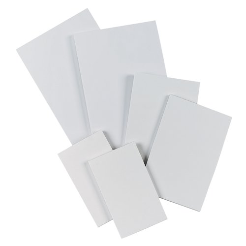 Keep this Q-Connect scribble pad on your desk for quick notes, messages and reminders. Each 80 leaf pad contains 160 pages of plain white 70gsm paper with a sturdy backboard for support. This scribble pad measures 148 x 105mm (6 x 4 inches). This pack contains 20 scribble pads.