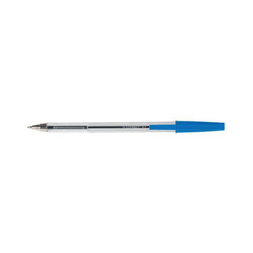 Q-Connect Ballpoint Pen Medium Blue (Pack of 20) KF34043 - KF34043