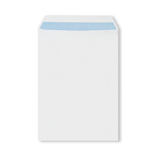 Q-Connect C4 Envelopes Window Self Seal 90gsm White (Pack of 250) 2907 - VOW - KF3501 - McArdle Computer and Office Supplies