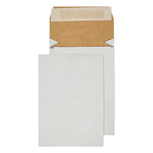 Q-Connect Padded Gusset Envelopes C5 229x162x50mm Peel and Seal White (Pack of 100) KF3530