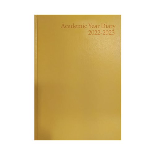 Academic Diary Week To View A4 Yellow 2022-2023 KF3A4AYL22