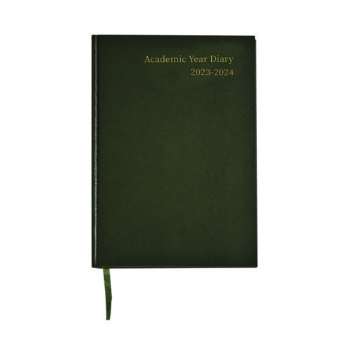 Academic Diary Week To View A5 Green 2023-2024 KF3A5AGN23