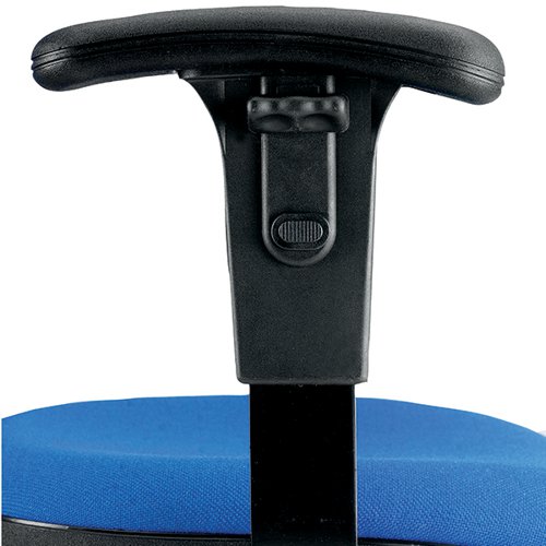 Jemini Adjustable Chair Arms Black (Pack of 2) KF50164