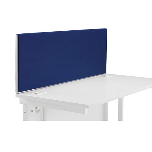 Astin Desk Mounted Screen 1190x27x390mm Royal Blue KF70002