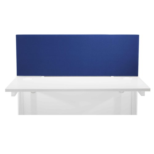 Jemini Desk Mounted Screen 1190x27x390mm Royal Blue KF70002 - KF70002