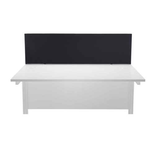 KF70003 | Jemini Desk Mounted Screen is a durable and economic desk top fitted screen. These straight desk screens come with a white trim as standard. Simply attach between desks using the fixings supplied. The screens can be used to divide desk areas within an open plan office.