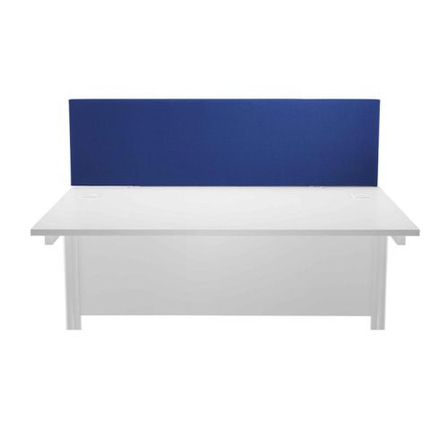 Jemini Desk Mounted Screen 1390x27x390mm Royal Blue KF70004 - KF70004