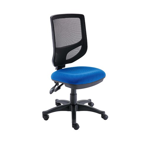 Astin Nesta Mesh Back Operator Chair 590x900x1050mm Royal Blue KF70027