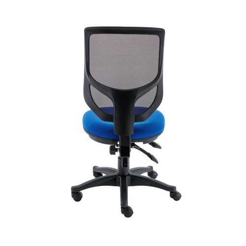 The Astin Nesta Mesh Back Operator Chair offers a perfect blend of modern design and ergonomic support. Cool and comfortable with the breathable mesh back, promoting airflow and reducing heat buildup during long work hours. Featuring a rounded back for lumbar and back support, 2 lever controls for seat height and tilt adjustments, ensuring personalised comfort. Recommended usage time of up to 8 hours.