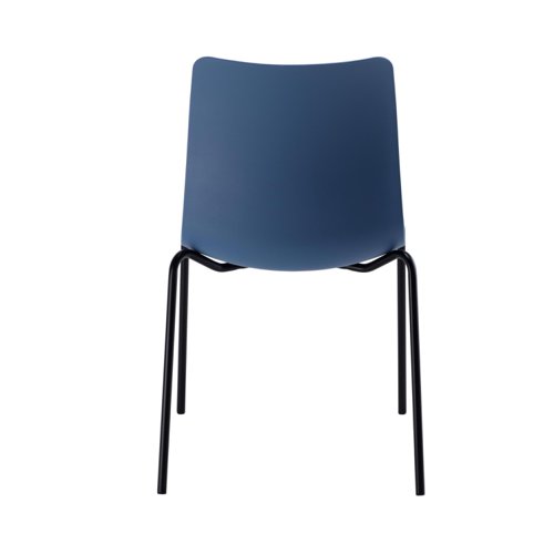 KF70032 Jemini Flexi 4 Leg Chair 520x530x850mm Blue KF70032