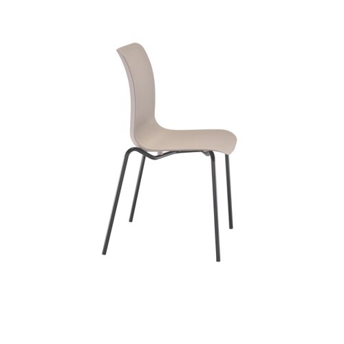 KF70034 Jemini Flexi 4 Leg Chair 520x530x850mm Grey KF70034