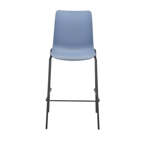Jemini Flexi High Stool 570x575x1160mm Blue KF70036 - VOW - KF70036 - McArdle Computer and Office Supplies