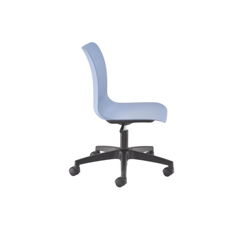 Jemini Flexi Swivel Chair 630x530x825-935mm Blue KF70040 KF70040