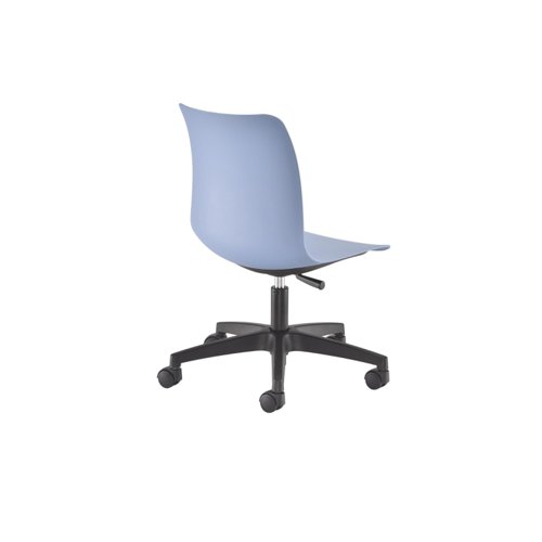 Jemini Flexi Swivel Chair 630x530x825-935mm Blue KF70040 Classroom Seats KF70040